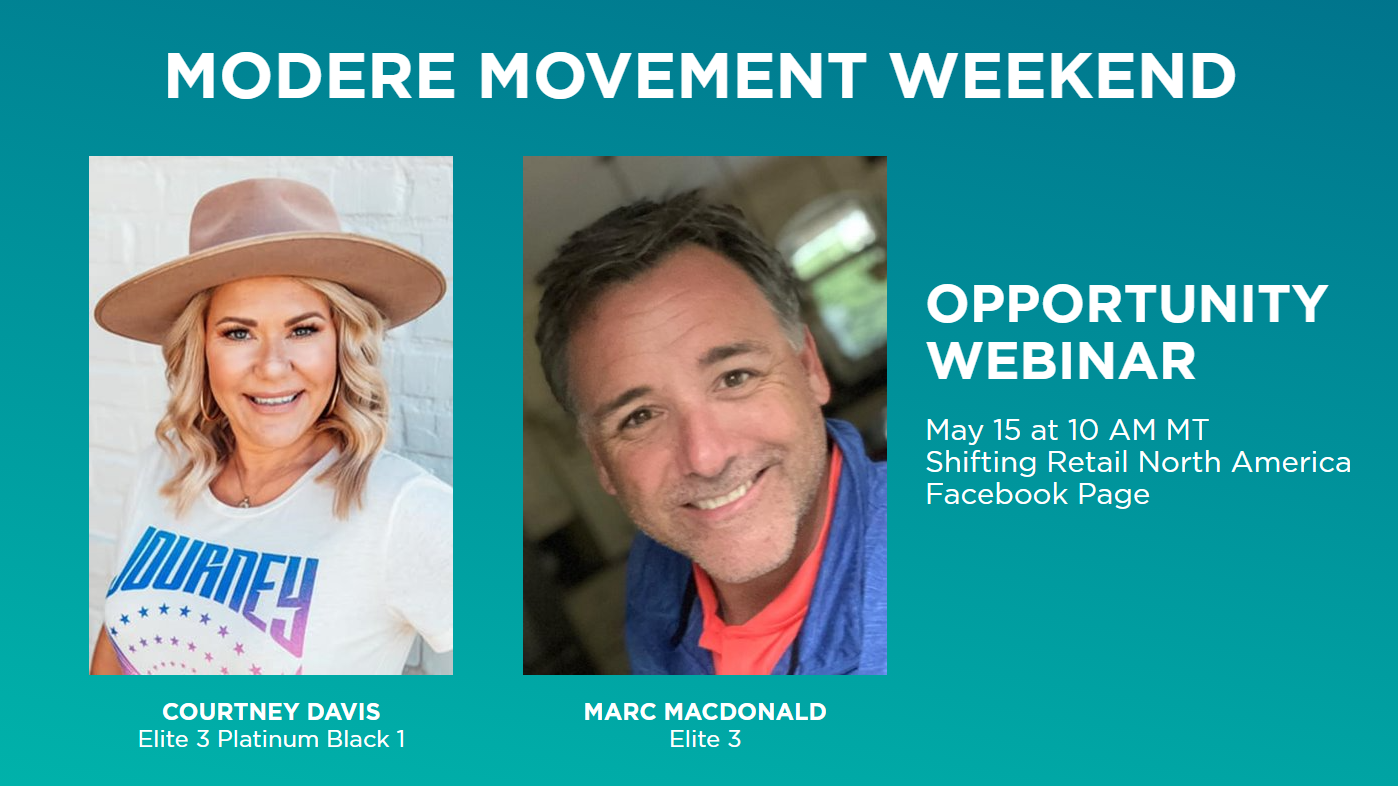 Modere Movement Weekend Shifting Retail